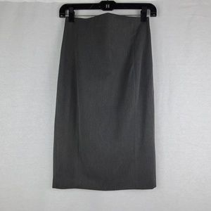 Express Grey Pencil Skirt